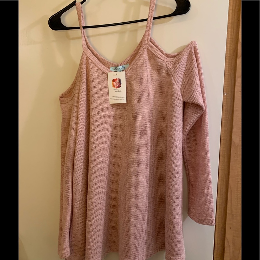 Off The Shoulder Sweater New with Tags